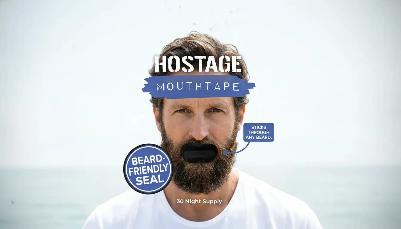 Mouth Tape for Mustaches and Beards: How to Get a Better Fit