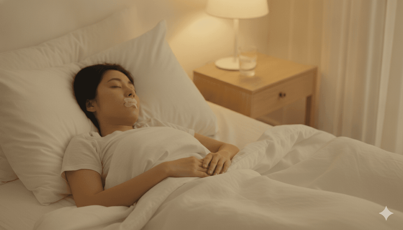 Mouth Tape and Sleep Apnea: Safety Questions Before Trying It