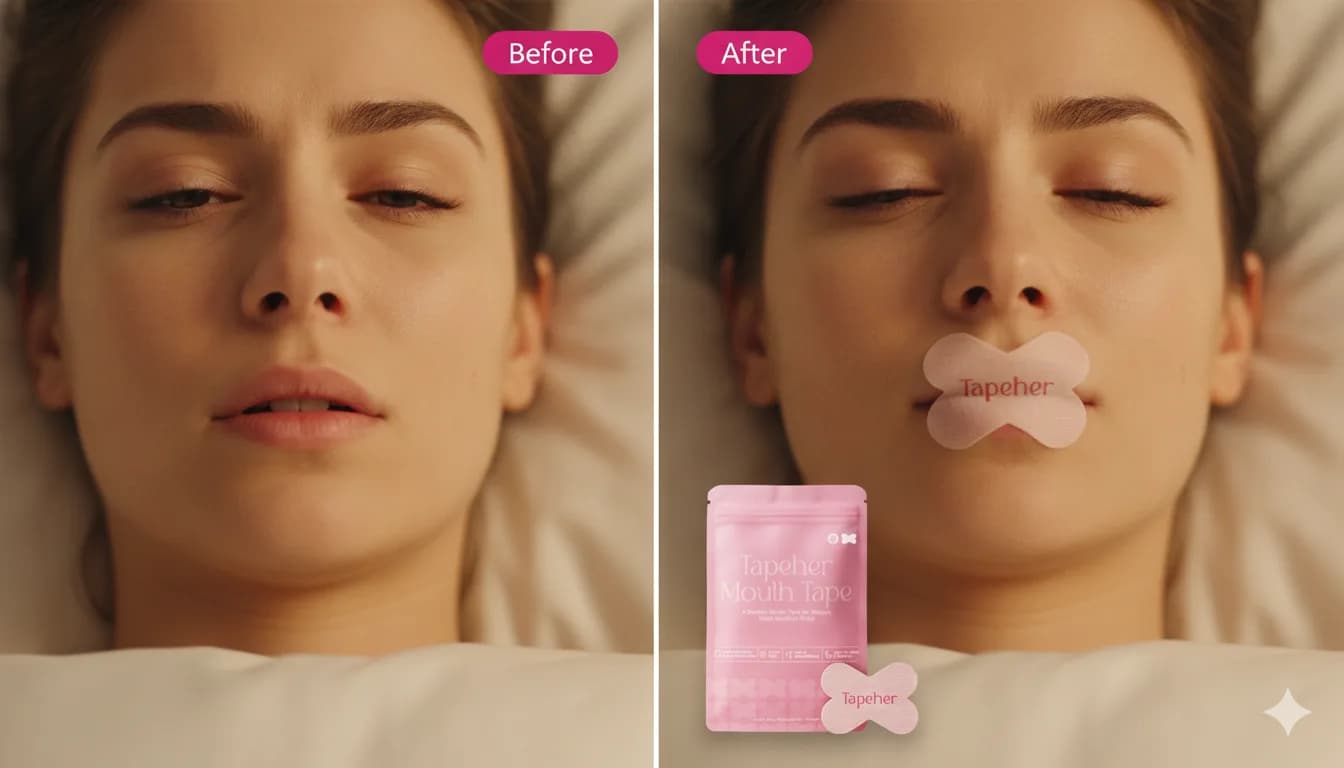 Mouth Tape Before and After: What Changes People May Notice