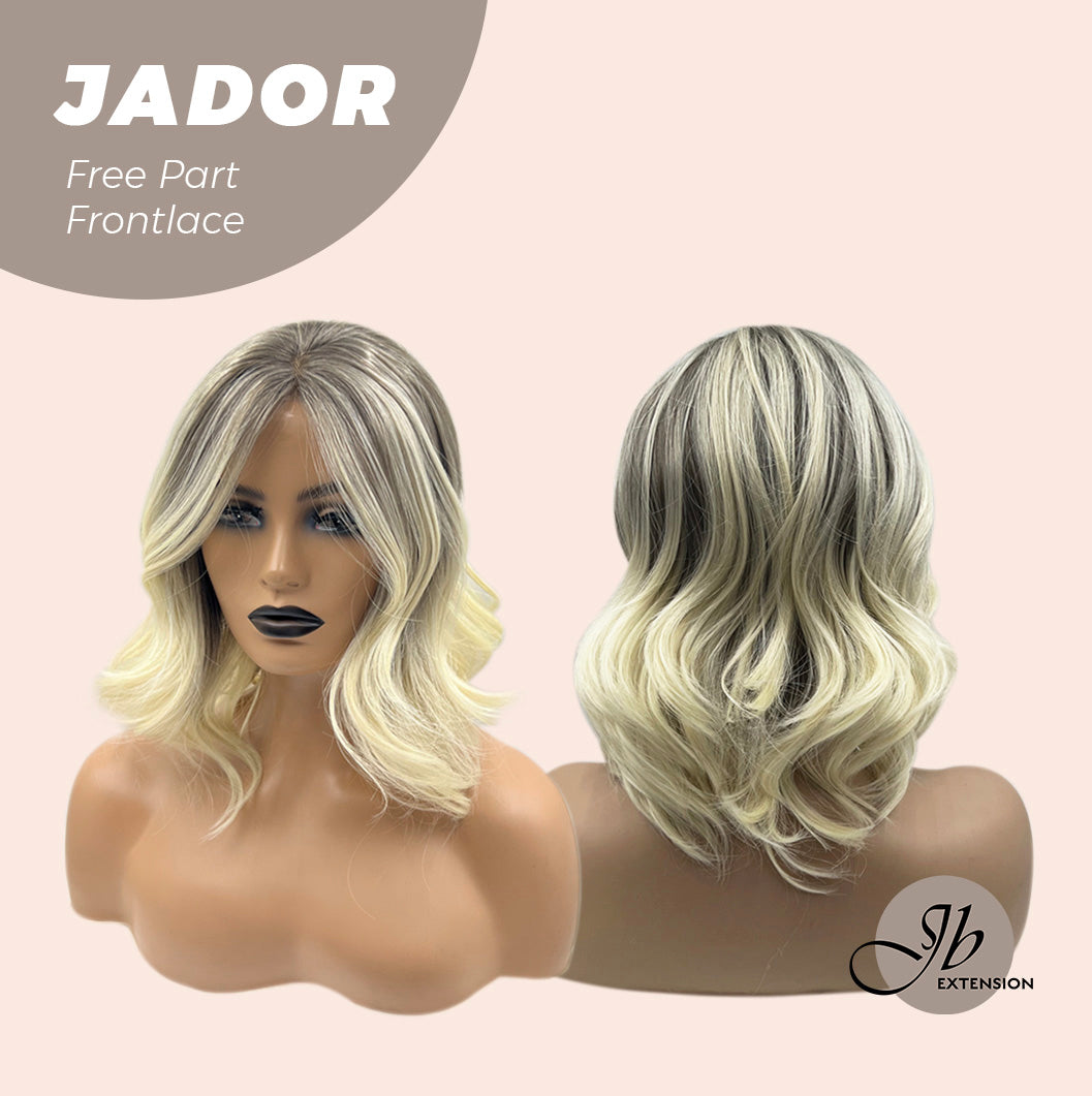 HOT OF SEASON - 10 Inches Mix Blonde Curly Lace Front Wig.Pre Plucked – JBextension inc