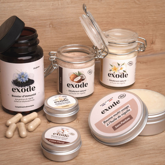 Exode Naturel - Déodorant huile de nigelle – Exode naturel