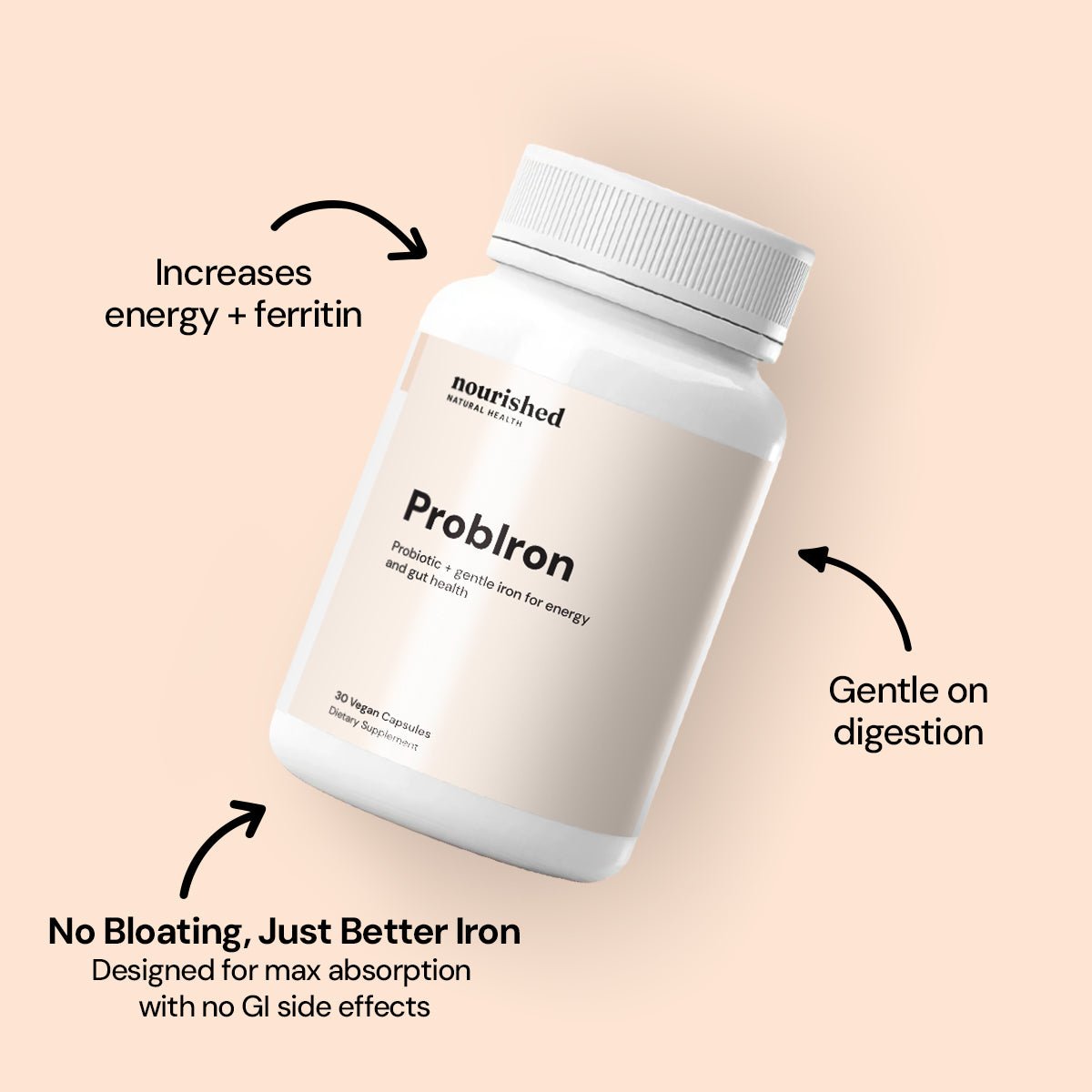 Problron with gentle digestion support